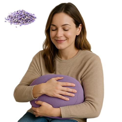 3HQ Lavender Weighted Pillow for Adults & Kids - 3.3lb Calming Sensory Pillow with Even Weight...