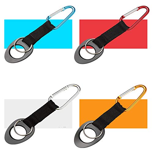 Nowakk Rubber Waterfles Gesp Karabijnhaak Houder Clip voor Outdoor Camping Wandelen Reizen Waterkoker Gesp Klem-Willekeurig - Image 5