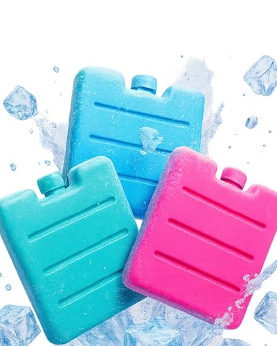 ToCi 12 x Mini Kühlakku – Kleine Kühlpads für Brotdose, Lunchbox, Kühltasche & Kühlbox - Wiederverwendbare Kühlelemente lebensmittelecht &...