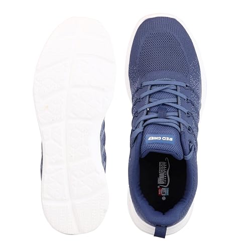 Image of Red Chief Men Sport Running Shoes | Breathable Flynet Lace-Up | Low Ankle (R1743)