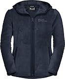 Jack Wolfskin Unisex Kinder Nepali Jacket Kids Fleece Jacke, Night Blue, 128 EU