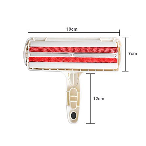 Extaum Removedor de pêlos de cães,Rolo de limpeza de pêlos de gato para removedor de pêlos de animai