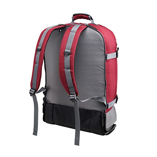 Cabin Max Carry on Luggage Rolling Backpack with Wheels 22x14x9