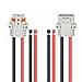 Waterproof 50A Battery Quick Connector, Anderson Jumper Cable Plug Connector kit, Anderson Plug Connector Cable, Ip67 for Automotive, Recovery Winches and Outdoor Cable Connections(ADS 50A).