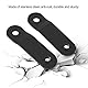 KIMISS Motorrad Raiser Gas Tanklift Kit, Fronttank 2,56mit Bolt On Hub Kit Raise Tank Lift Modifizierte für XL 1995-2010 anheben(Schwarz)