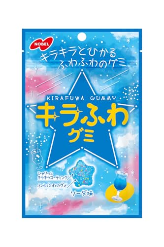 ノーベル製菓 キラふわグミ ソーダ味 50g ×6個のサムネイル