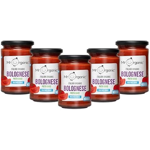 Mr Organic Bolognese Pasta Sauce 6 x 350g Cover