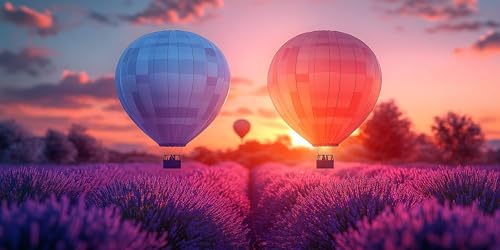 ダイヤモンドアート 熱気球 ダイヤモンドアート 手芸キット上級者絵画 風景 大きいサイズ 120 x 60cm 手芸 5D DIY Diamond Art 絵画 インテリア 壁飾り クリスタル全面貼り付けタイプ クロスステッチ刺繍 キット 家用装飾 プレゼ