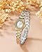 Imagen de CIVO Reloj Mujer Acero Inoxidable: Dorado Plata Pequeño Analógico Cuarzo Impermeable con Diamantes