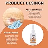 Dog Wart Remover & Skin Tag Remover, 20ml Natural Gentle Formula + 30 Cotton Swabs, Pet Safe Wart Removal Treatment for Dogs - Image 3