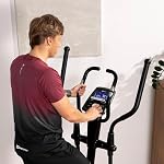 Hop-Sport HS-060C Ellipsentrainer Ergometer - Crosstrainer für Zuhause mit App-Steuerung, HRC-Funktion, 16 Widerstandsstufen - Elliptical Trainer max. Benutzergewicht 150 kg – Bild 5
