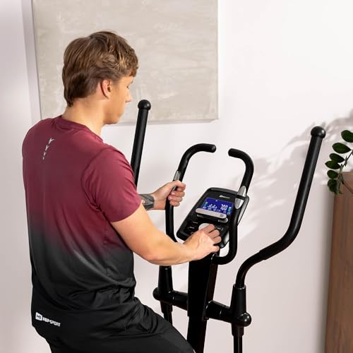 Hop-Sport HS-060C Ellipsentrainer Ergometer - Crosstrainer für Zuhause mit App-Steuerung, HRC-Funktion, 16 Widerstandsstufen - Elliptical Trainer max. Benutzergewicht 150 kg – Bild 6