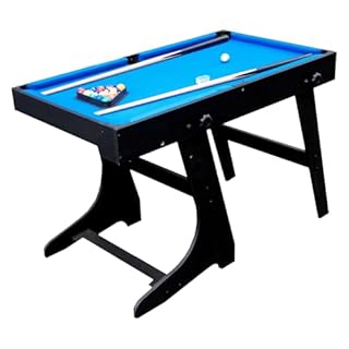Table Multi-Jeux 4 en 1, Billard, Baby-Foot, Hockey et Tennis de Table, Meuble de Jeux Pliable avec Rangement Vertical, Idéale pour Enfants et Famille