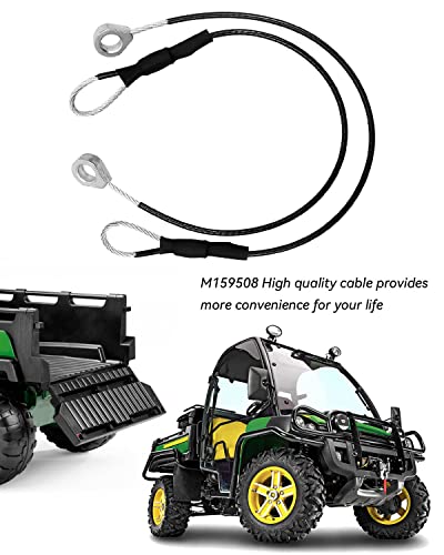 Câbles de hayon M159508 pour sécuriser le transport en John Deere Gator TX - 6
