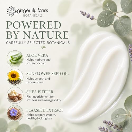 Image of Ginger Lily Farms Botanicals Conditioner, 16.9oz /6pk, Eucalyptus