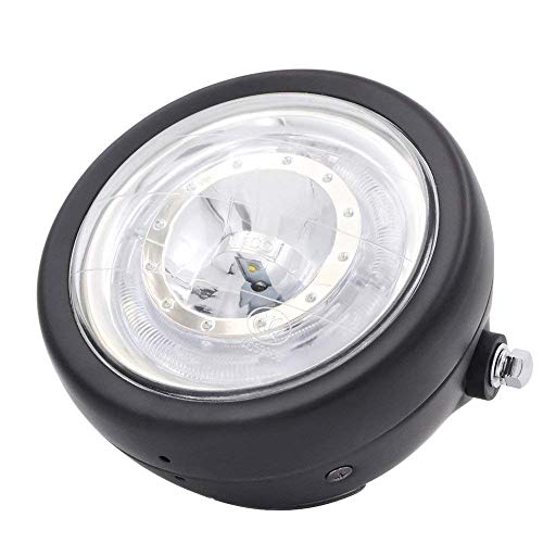 WASTUO Faro para motocicleta, de, LED, 40 W, 16,5 cm