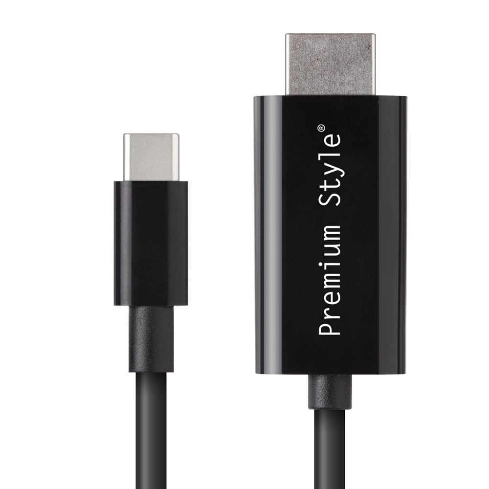 Premium Style USB TYPE-C HDMIミラーリングケーブル 2m PG-SUCTV2MBK
