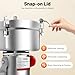 Grain Mill Grinder Electric, 4500w Stainless Steel Commercial Grain Corn Mill Grinder Maize Milling Machine Pulverize Powder Machine For Grains, Spices, Coffee Beans, Seasonings, Rice (2500g)