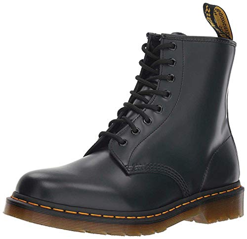 Image of Dr. Martens Unisex Kids 1460 J Junior Lace-Up Softy Leather Boot, Black