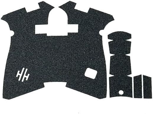 Handleitgrips Gun Grip Tape Compatible with Glock 17/ Glock 22/ Glock 34/ Glock 35/ Glock 47 Gen 5/Gen 5 MOS - Premium Sandpaper Pistol Grip Tape, Gun Skins, Veteran Owned, Made in USA