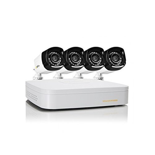 8 Channel HD Security System with 4 HD 720p Cameras QC938-4V2-1