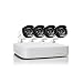8 Channel HD Security System with 4 HD 720p Cameras QC938-4V2-1