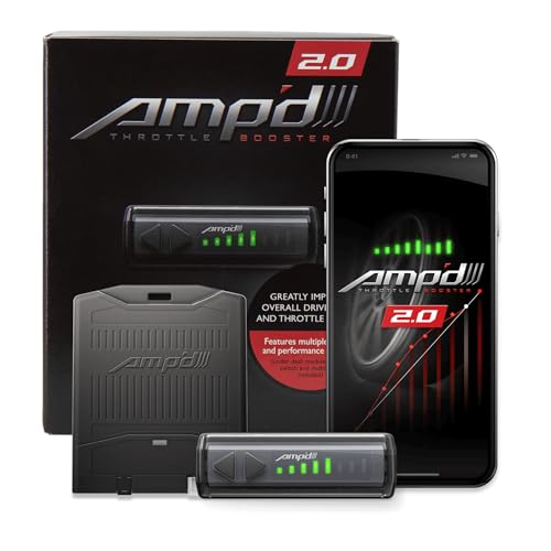 Amp'D 28868-2 Throttle Booster 2.0 with Bluetooth Switch