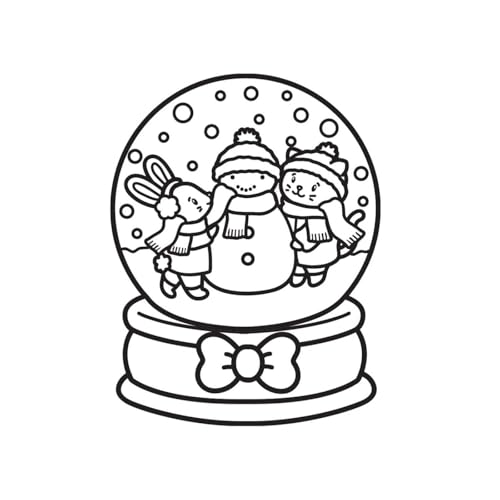 Image of Winter Wonder Mini Coloring Book (Cute and Cozy)