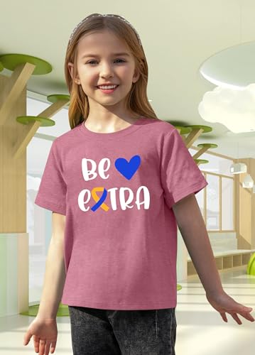 Image of Down Syndrome Awareness Shirts for Toddlers Boys Girls: World Down Syndrome Day Shirt Kids National Down Syndrome Gifts