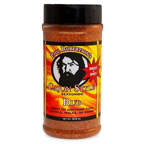 Duck Commander Cajun Seasoning by Jase Robertson - Premium Spice Blend for Meat, Seafood & Vegetables, Perfect for BBQ, Gumbo & Creole Recipes - Rub, 5oz
