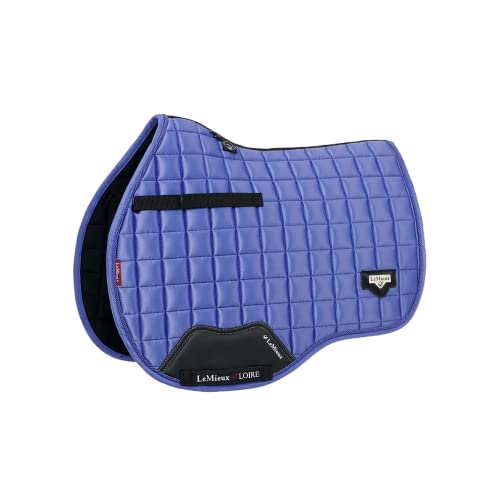 Lemieux General Purpose Loire Classic Square Saddle Pad - English Saddle Pads For Horses - Equestrian Riding Equipment And Accessories (Bluebell - Large) #TOP20