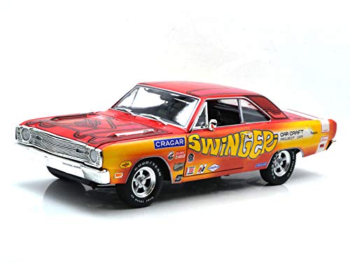 1969 ダッジ・ダート　340　スウィンガー - カークラフトプロジェクトカー Amazon | HIGHWAY 61 1:18 Scale 1969 DODGE DART 340 SWINGER