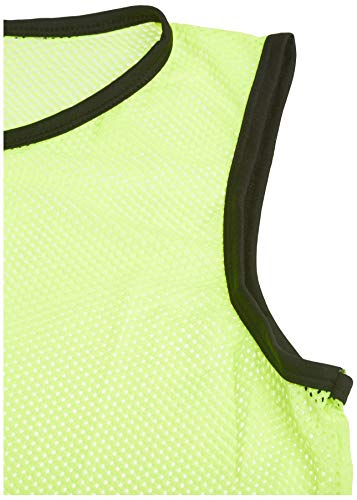 Bluedot Trading Adult Sports Pinnie Scrimmage Training Vest, Combo Red/Yellow, 12 Pack #TOP2