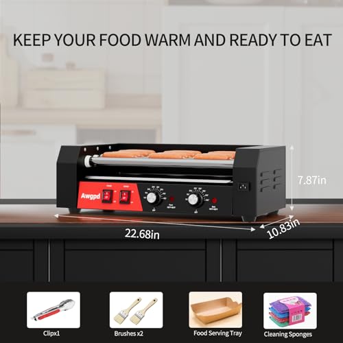 Commercial Hot Dog Roller Grill