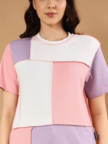 Image of THE DRY STATE Women Half Sleeves Cotton Tshirt