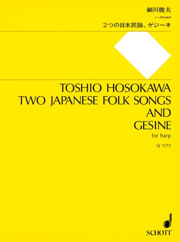 Partition de harpe Two Japanese Folk Songs and Gesine édition - 2