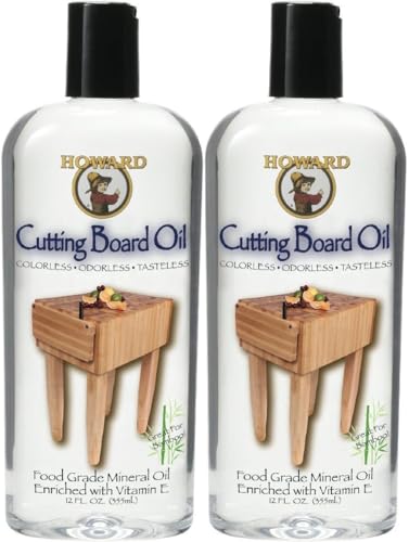 Howard Products BBB012 Cutting Board Oil, 12 oz- Pack of 2