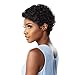 Sensationnel Shear Muse Lace Wig - Amina Deep Laceparting Hand Tied Ready to Wear Synthetic Prestyled Units (1B OFFBLACK)