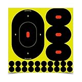 Birchwood Casey Shoot-N-C 9-Inch Oval Silhouette Targets (Pack of 5)