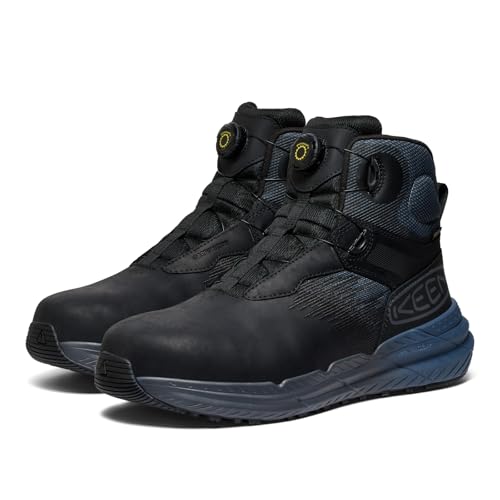 KEEN Utility Men's Snapline 6” Composite Toe Waterproof Ratchet Lacing Secure Durable Work Boots4