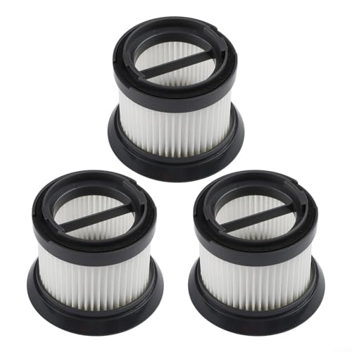 Gettimore HEPA-Filter für CleanMaxx MJ1901B für Zyklon-Staubsauger für Anti-Haar-Wickel-Akku-Haushaltsstaubsauger, waschbar, wiederverwendbar, 3 Stück