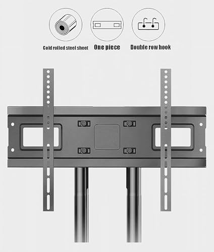 Soporte móvil universal para TV con ruedas miniatura 6
