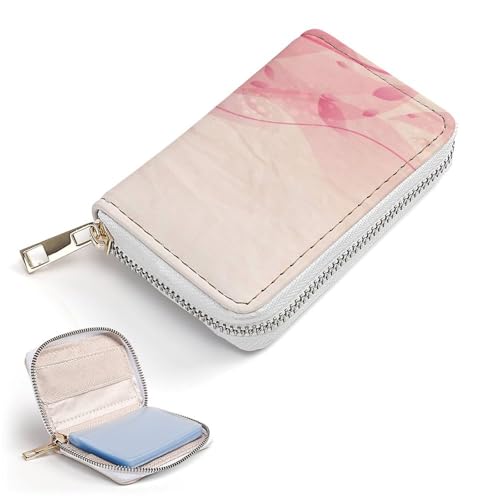 Nugier Women Leather wallet, Zipper Clutch Pouch Handbag Card Holder Coin Purse2