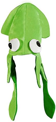 Funny Party Hats Squid Hat - Funny Fun and Crazy Hats in Many Styles