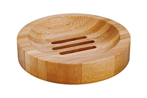 Croll & Denecke Porte-savon rond décoratif en bambou 86 g