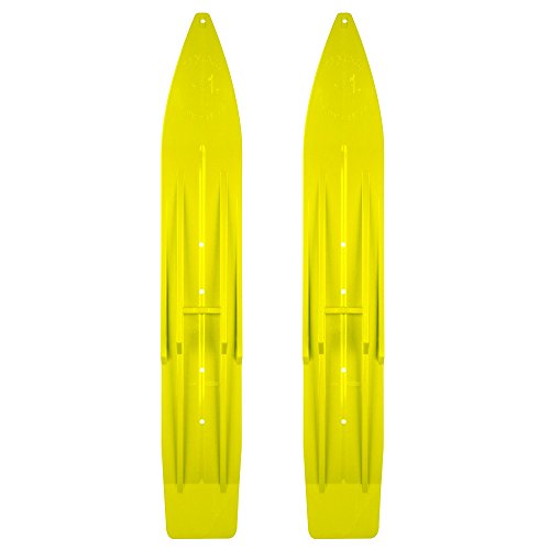Pair of Sunburst Yellow Slydog Powder Hound 7