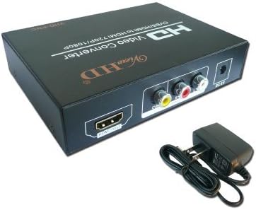 ViewHD Multi-System HDMI / Composite AV Input to HDMI 720P/1080P Output Video Converter - Support Bi-directional Conversion Between PAL and NTSC- Superior Quality - Dual Voltage (110/220V Worldwide Use)
