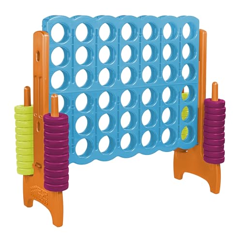 ECR4Kids Jumbo 4-To-Score, Giant Game, Vibrant