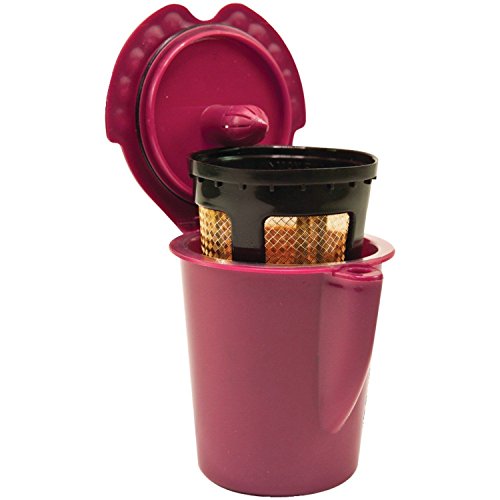 V1 GOLD CUP 24K Plated Refillable Filter Cup for Coffee Pod