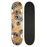 Incluye 2 Trucks Eje 5'25 Pulgadas (Longitud 20,5 cm) - Valido Principiantes y Profesionales y todos los Skateboard del Mercado. 🛹 Ruedas ref.SKC-W-52-SHIBA Pack de 4 ruedas perfectas que combina con la tablas de la colección SHIBA. Incluye rodamientos ABEC 7 ruedas tamaño 52 mm.